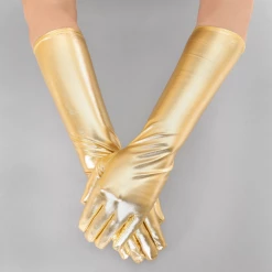 Sophia Metallic Gloves (Adult) Accessories