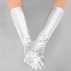 Sophia Metallic Gloves (Adult) Accessories