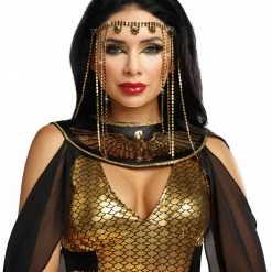 Dreamgirl Shimmer Rhinestone Headpiece Egyptian, Greek & Roman