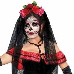 Dreamgirl Holidays Day Of The Dead Headpiece
