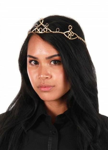 Elope Scrolled Gold Circlet 4 Elope Scrolled Gold Circlet
