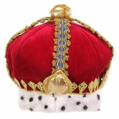 Elope Royal King Plush Hat Headwear