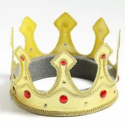 Forum Accessories Queen Crown With Jewels Headwear