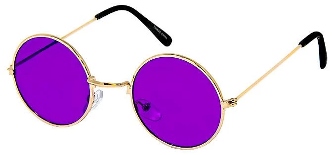 PR Glasses Themes Round Glasses Colored Lens 9 PR Glasses Themes Round Glasses Colored Lens