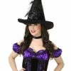 Charades Elegant Witch Hat Classic Halloween