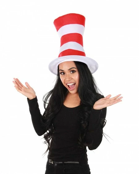 Elope Dr. Seuss Cat In The Hat Felt (Adult) 3 Elope Dr. Seuss Cat In The Hat Felt (Adult)
