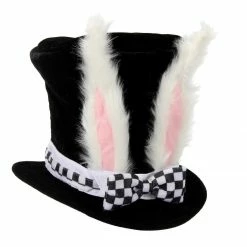 Elope Themes White Rabbit Topper Hat