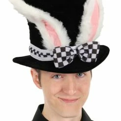 Elope Themes White Rabbit Topper Hat