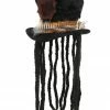 Elope Witch Doctor Plush Hat With Dreads Accessories
