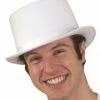 Costume Agent White Top Hat