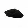 JH Hat Company Wool Beret - Black