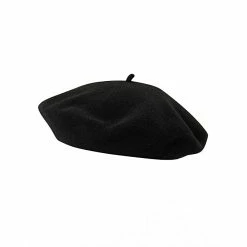JH Hat Company Wool Beret - Black
