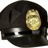 JH Hat Company First Responders, Police & Fire Police Hat (Black)