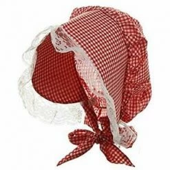 JH Hat Company Cotton Gingham Bonnet Themes