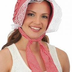 JH Hat Company Cotton Gingham Bonnet Themes