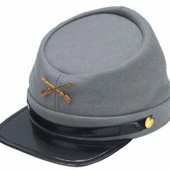JH Hat Company Confederate Kepi Hat Civil War