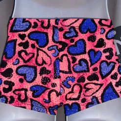 Motionwear Wild Hearts Printed Shorts (Child) 9 Motionwear Wild Hearts Printed Shorts (Child)