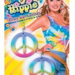 Forum Accessories Hippie Peace Sign Earrings