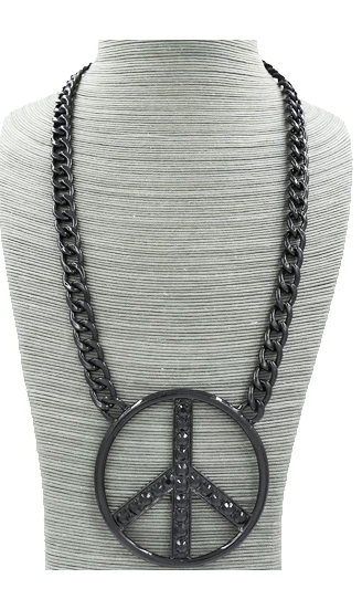 SAM Corporation Themes Black Peace Necklace 3 SAM Corporation Themes Black Peace Necklace