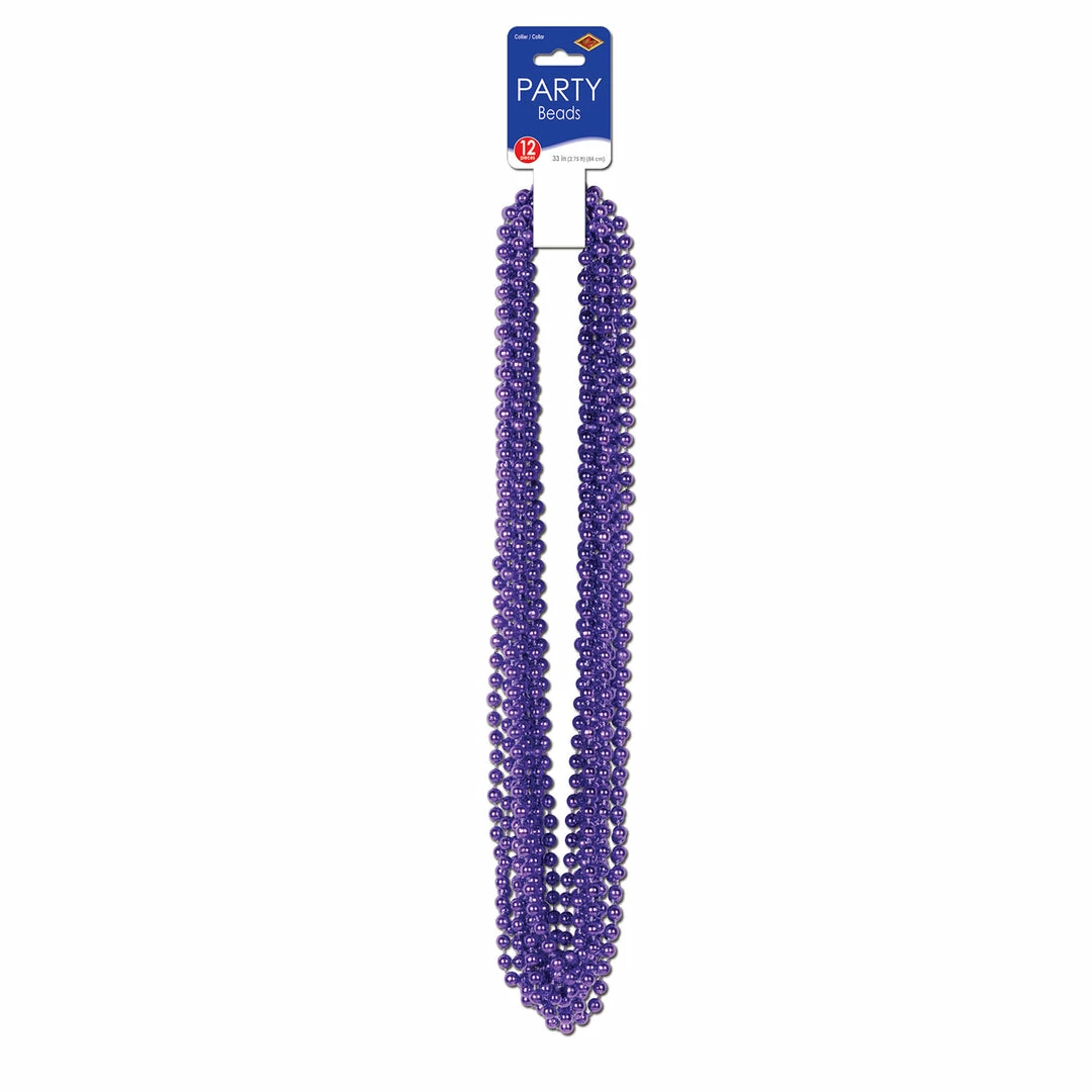 Beistle Other Jewelry Mardi Gras Beads-12 Pack 14 Beistle Other Jewelry Mardi Gras Beads-12 Pack