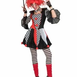 FF Imports Costumes Jester Harlequin Costume (Adult)