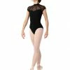 Bloch Mock Neck Cap Sleeve Leotard (Adult) Dance Boutique