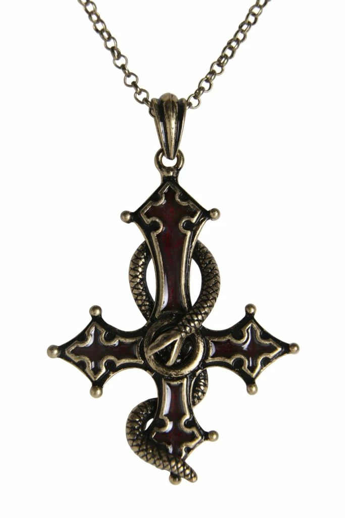 WF Imports Celtic Cross Snake Necklace Jewelry 3 WF Imports Celtic Cross Snake Necklace Jewelry