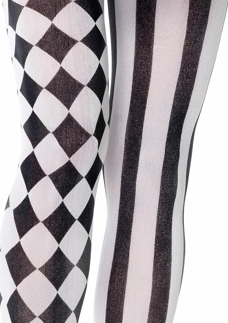 Leg Avenue Themes Harlequin Tights 4 Leg Avenue Themes Harlequin Tights
