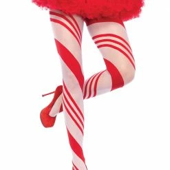 Leg Avenue Candy Striped Tights