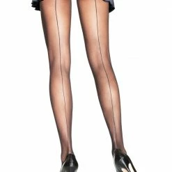Leg Avenue Period Decades Sheer Backseam Pantyhose