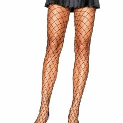 Leg Avenue Spandex Diamond Net Tights