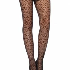 Leg Avenue Legwear Deco Lace Tights
