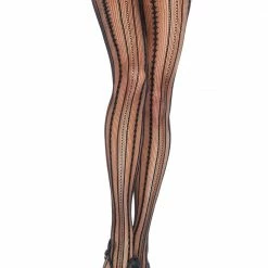 Leg Avenue Legwear Vintage Pin Stripe Pantyhose