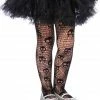 Leg Avenue Skull Striped Net Tights (Child) Dance Boutique