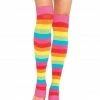 Leg Avenue Themed Days Rainbow Legwarmers