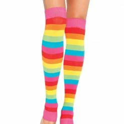 Leg Avenue Themed Days Rainbow Legwarmers