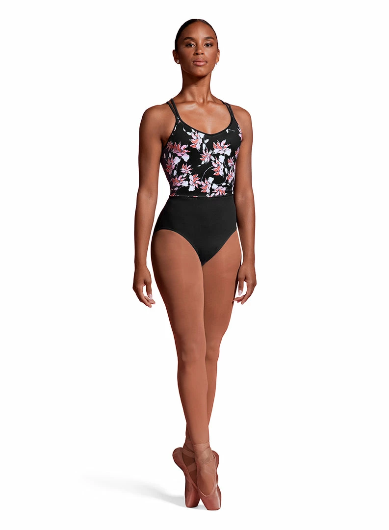 Mirella Dance Boutique Print Camisole Leotard (Adult) 3 Mirella Dance Boutique Print Camisole Leotard (Adult)