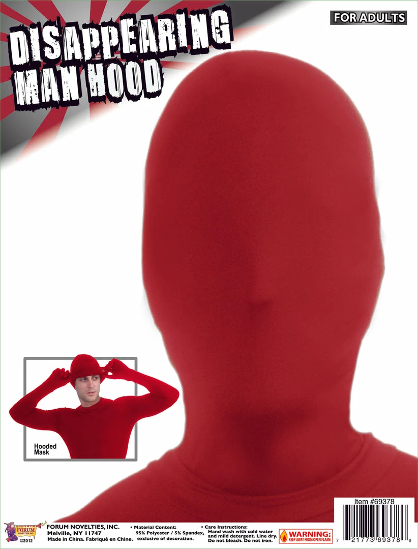 Forum Accessories Disappearing Man Hood 4 Forum Accessories Disappearing Man Hood