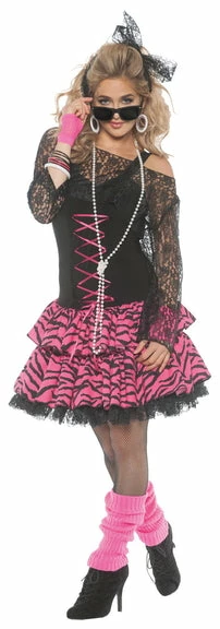 Underwraps Flashback 80s Costume (Adult) Costumes 3 Underwraps Flashback 80s Costume (Adult) Costumes