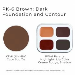 Personal Makeup Kit (Brown Tones) By Ben Nye 9 Personal Makeup Kit (Brown Tones) By Ben Nye
