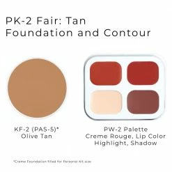 Personal Makeup Kit (Fair Tones) By Ben Nye 8 Personal Makeup Kit (Fair Tones) By Ben Nye