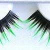 Garland Flared Eyelashes (Black & Green) Makeup