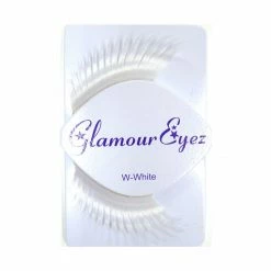 Glamour Eyez Dramatic Flare Eyelashes (White) Makeup