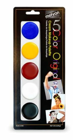 Primary Cream Color Makeup Kit By Mehron 3 Primary Cream Color Makeup Kit By Mehron