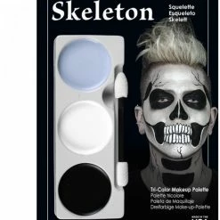 Skeleton Tri Color Makeup Kit By Mehron