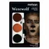 Werewolf Tri Color Makeup Kit By Mehron