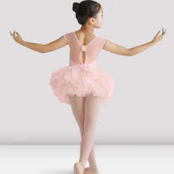 Dance Boutique Cap Sleeve Tutu Dress By Mirella (Child)