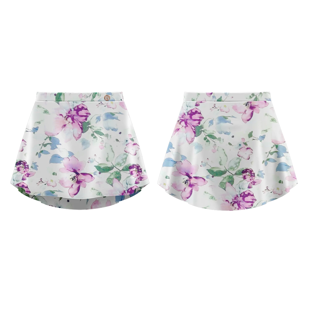 Danse De Paris Jardin Floral Print Skirt 3 Danse De Paris Jardin Floral Print Skirt