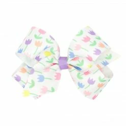 Wee Ones Spring Print Bow