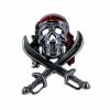 WF Imports Jewelry Pirate Skull Brooch